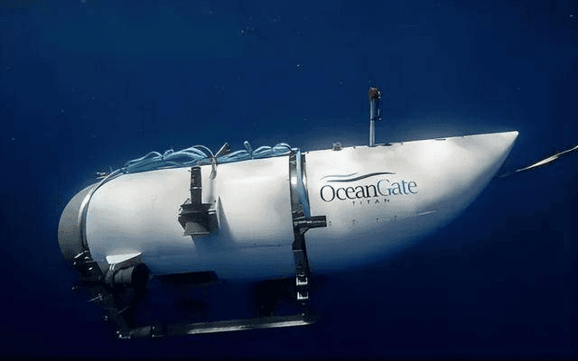 “泰坦号”潜艇 图源：海洋之门探险公司