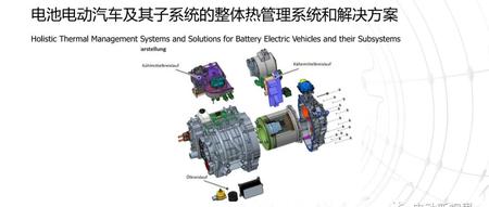 舍弗勒电池电动汽车及其子系统的整体热管理系统和解决方案