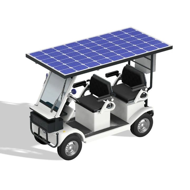 【其他车型】Electric Golf Cart电动高尔夫球车3D数模图纸 STEP格式