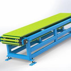 【工程机械】Pallet Conveyor托盘输送机送板机3D数模图纸 STEP格式