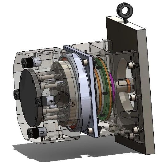 【工程机械】Turret for CNC machine数控机床转台机构3D数模图纸 