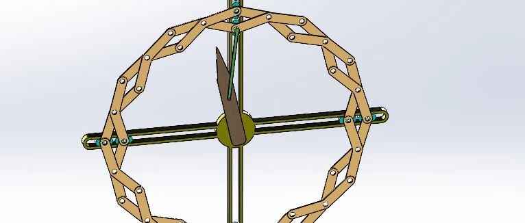【精巧机构】动态钟表机构3D数模图纸 Solidworks设计
