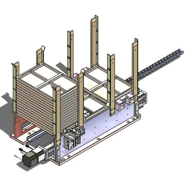 【非标数模】硬盘上料机3D数模图纸 Solidworks16设计 附STEP