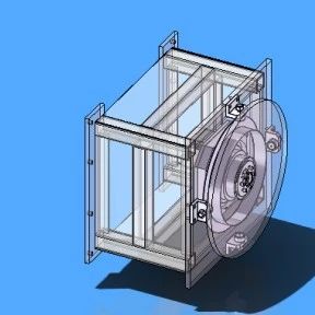 【工程机械】焊接旋转台3D数模图纸 step格式