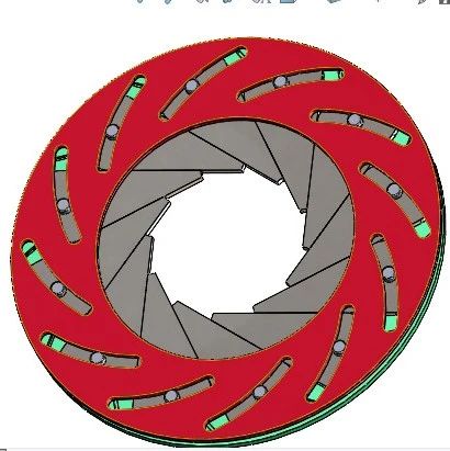 【精巧机构】快门机构虹膜开合机构3D数模图纸 Solidworks设计