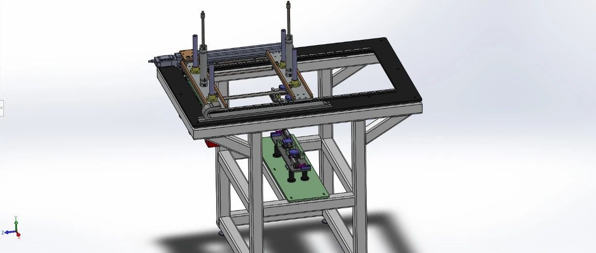 【非标数模】移栽夹爪实现180度翻转3D数模图纸 Solidworks设计