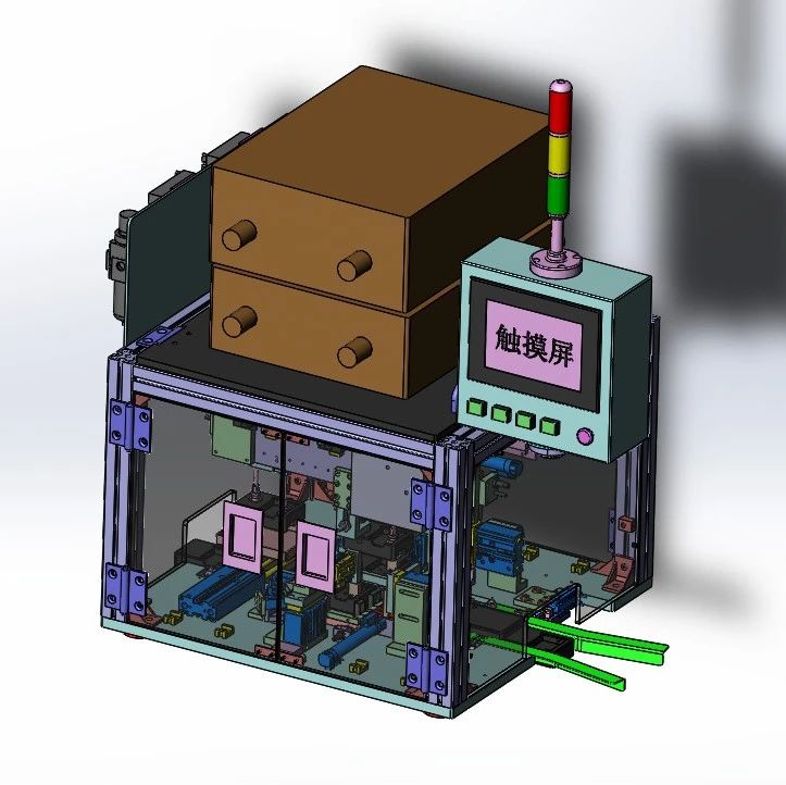 【非标数模】完成品特性检测3D数模图纸 Solidworks20设计