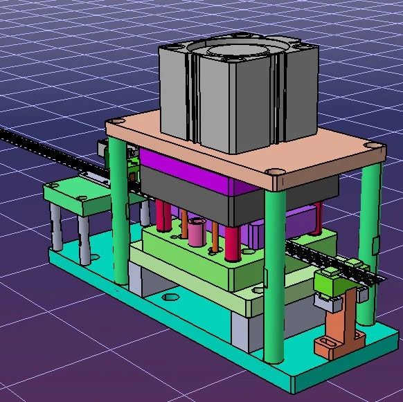 【非标数模】焊接裁切机3D数模图纸 step格式