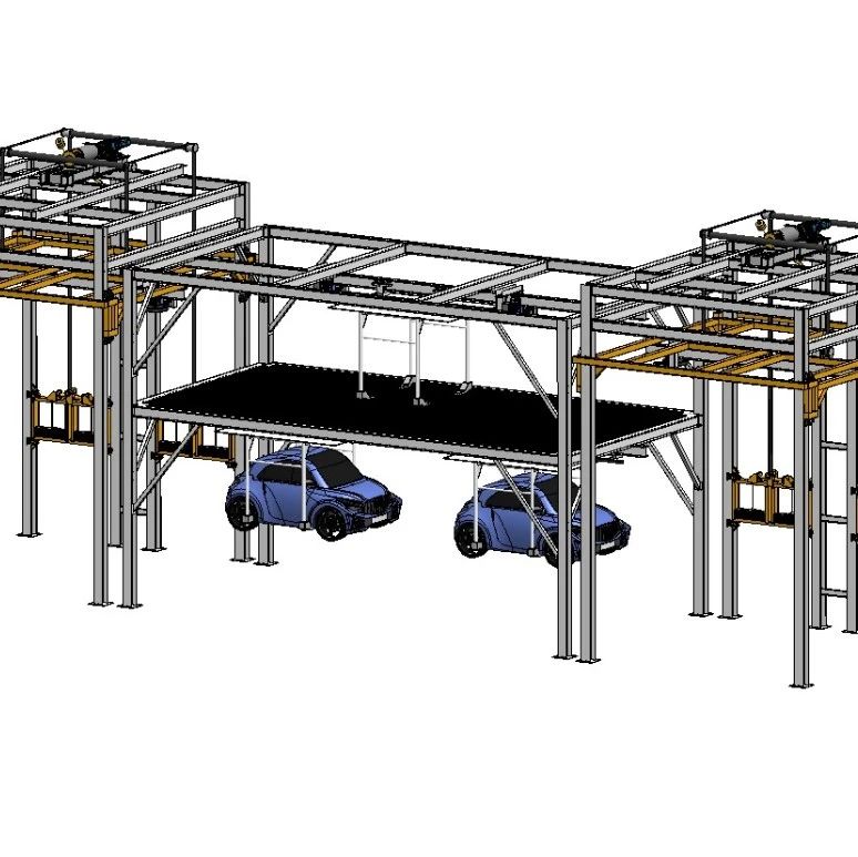 【工程机械】Overhead Lifter Conveyor高架提升输送机