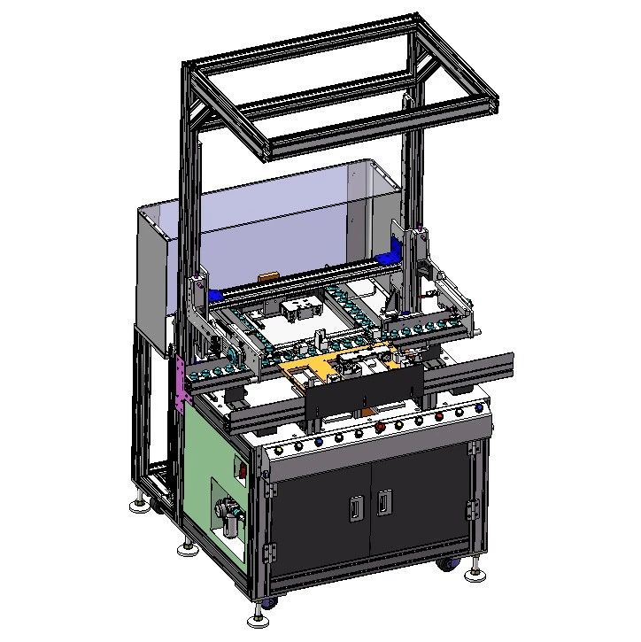 【非标数模】载具自动翻转机3D数模图纸 Solidworks16设计