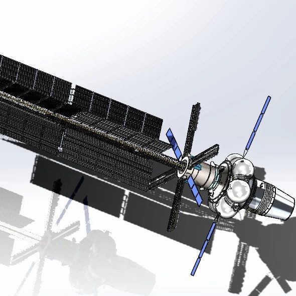 【飞行模型】Space Booster太空助推器3D数模图纸 Solidworks设计