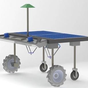 【农业机械】Weed Destroyer农业除草机器人3D数模图纸 Solidworks设计