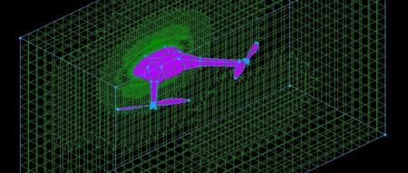 Pointwise案例：利用自动网格功能生成旋翼飞行器外流场计算网格