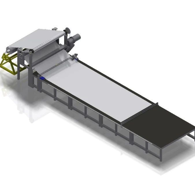 【工程机械】MC Paper Cutting纸张切割机3D数模图纸 STP格式