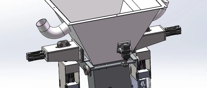 【非标数模】灌装口组件3D数模图纸 Solidworks设计