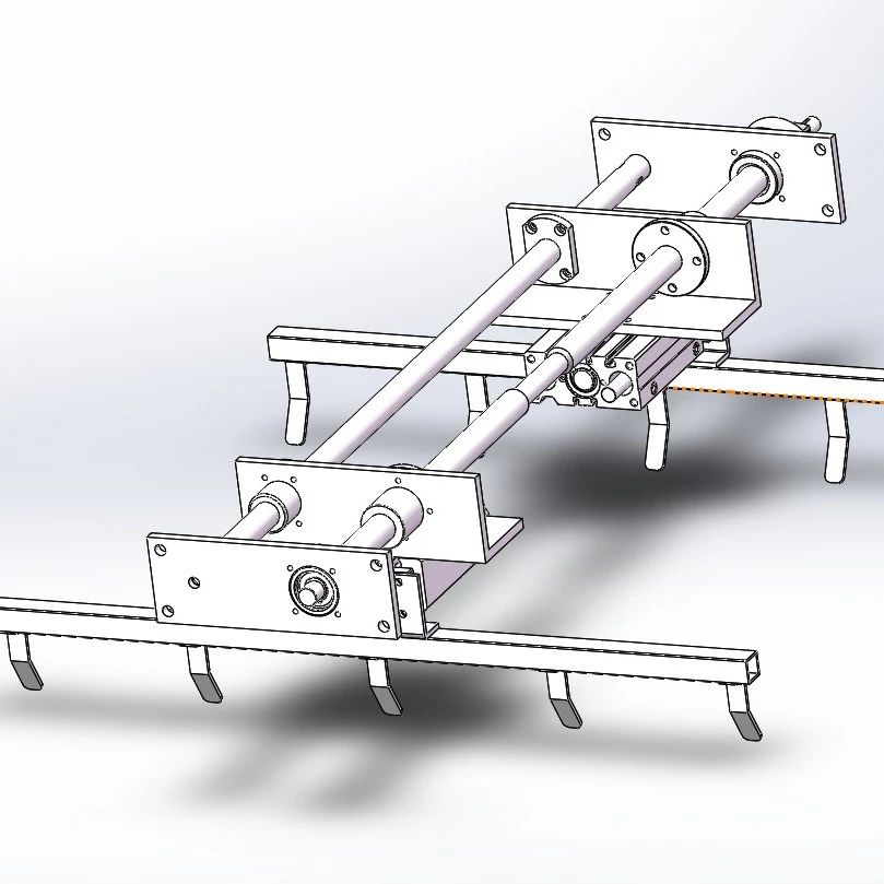 【非标数模】对袋器3D数模图纸 Solidworks设计