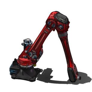 【机器人】Borunte 2110A Robot Arm六轴工业机器人3D数模图纸 