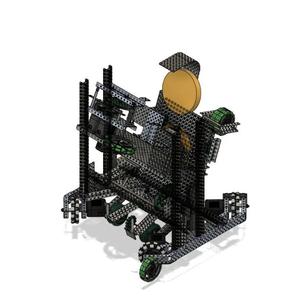 【工程机械】Vex Competition 2022-23机器人车3D数模图纸 STEP格式