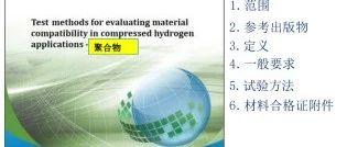 IV储氢气瓶内胆氢相容性试验探讨（国外标准）
