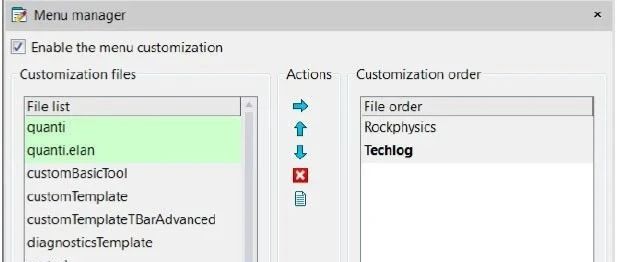 8．Techlog界面用户配置流程