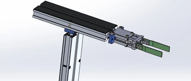 【机器人】Model of pneumatic cylinder robot气缸机械臂3D数模图纸
