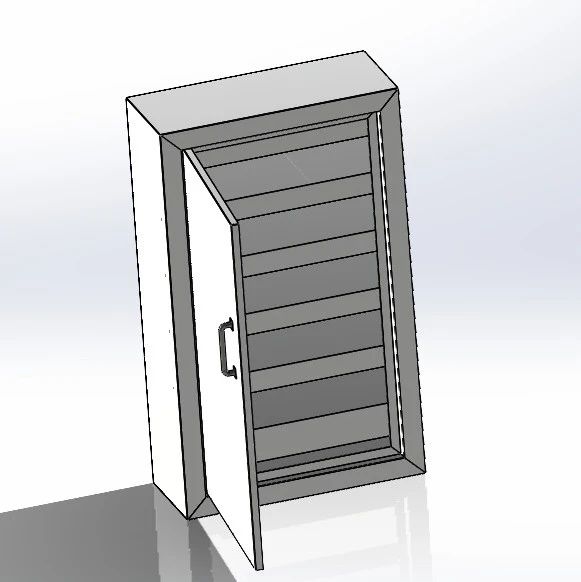 【工程机械】Cupboard橱柜结构3D图纸 Solidworks设计