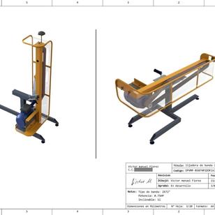 【工程机械】Belt sander工业用带式砂光机3D数模图纸 Solidworks设计