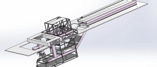 【工程机械】汽车装车机（自动装袋装水泥）3D数模图纸 Solidworks17设计 附x_t
