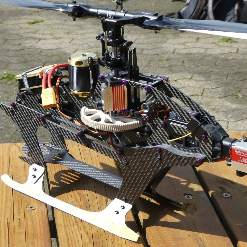 【飞行模型】Oxy 5 MEG遥控直升机结构3D图纸 INVENTOR设计