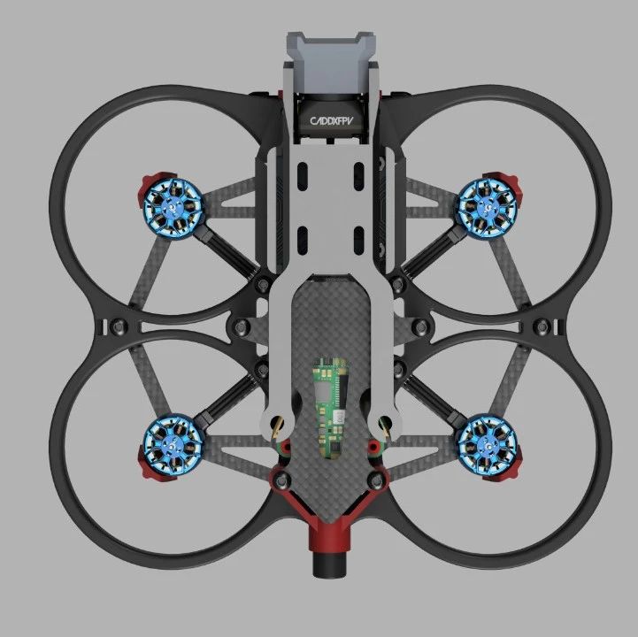 【飞行模型】CINEC 25 V1.2四轴飞行器3D数模图纸 STEP格式