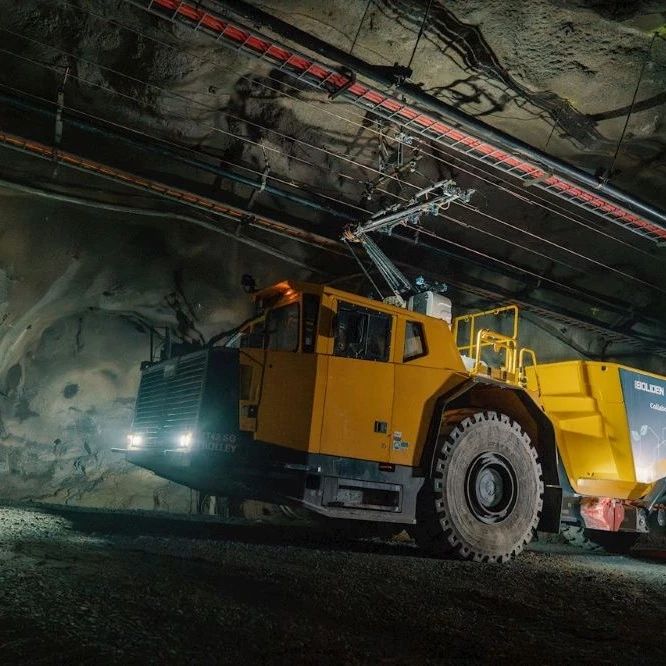 三家公司联手开发出首辆全电池系统地下矿用卡车