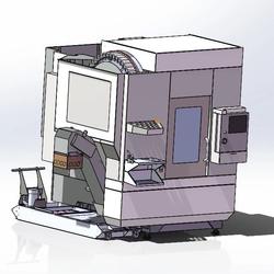 【工程机械】HAAS UMC 500SS机床加工中心造型3D图纸 x_t格式