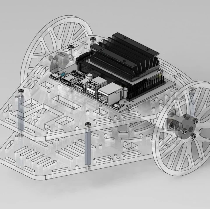 【其他车型】Puzzlebot ROS2智能编程小车结构3D图纸 Solidworks设计