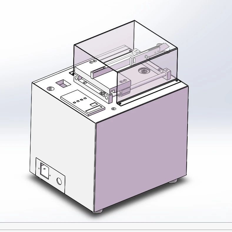 【工程机械】自动切割机3D数模图纸 Solidworks18设计 附IGS