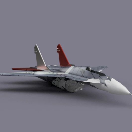 【飞行模型】Mikoyan MiG-35米格35战斗机模型3D图纸 Fusion360设计