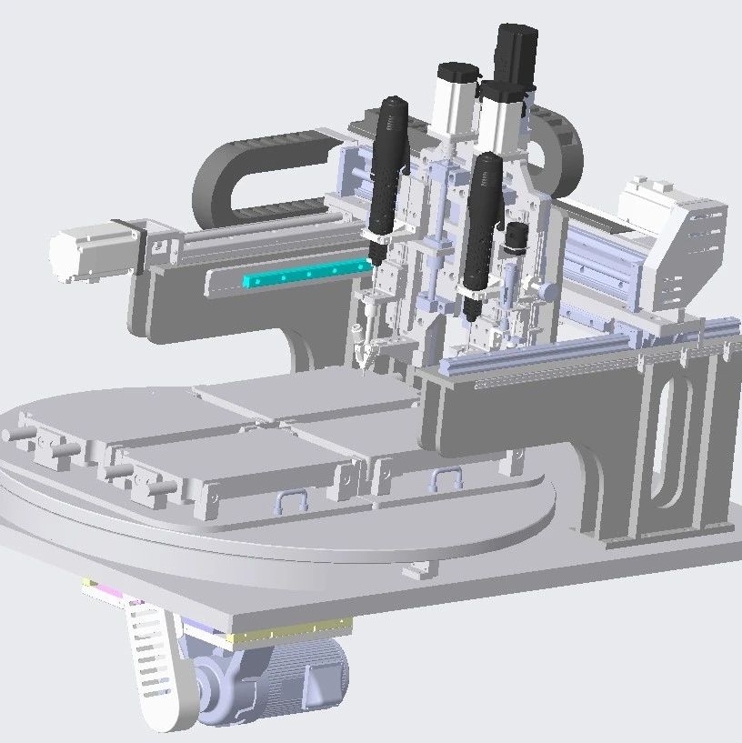 【非标数模】High-speed gantry automatic screw高速龙门自动螺丝机