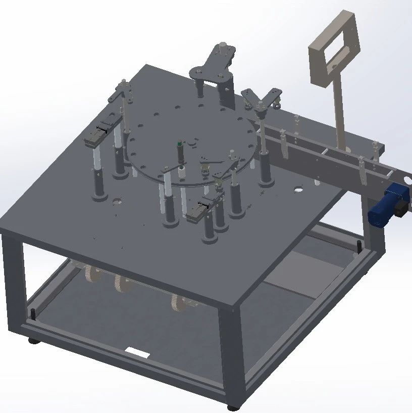 【非标数模】自动化研磨球加粉3D数模图纸 Solidworks21设计