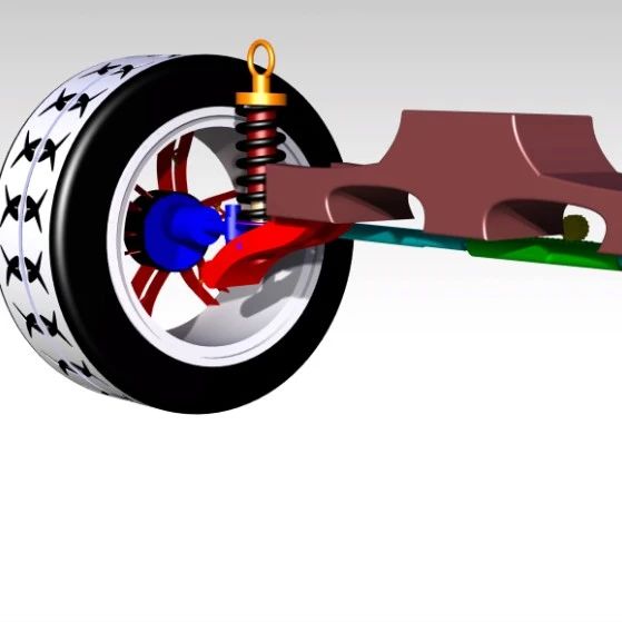 【工程机械】Design of front suspension system前悬架系统简易结构