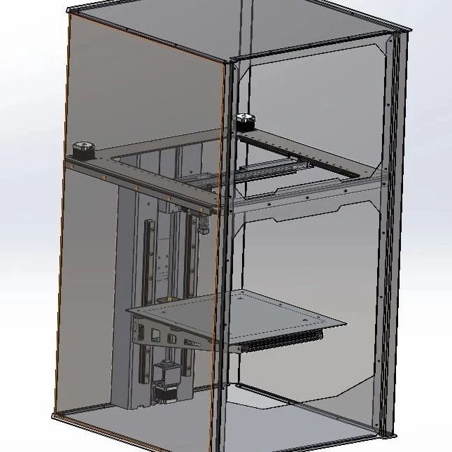 【工程机械】Huacinth m12 3D打印机结构3D图纸 Solidworks设计 附step