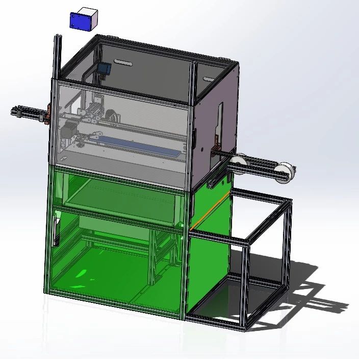 【非标数模】DRILL AND CUTTER RUBBER橡胶钻切机3D图纸 x_t格式