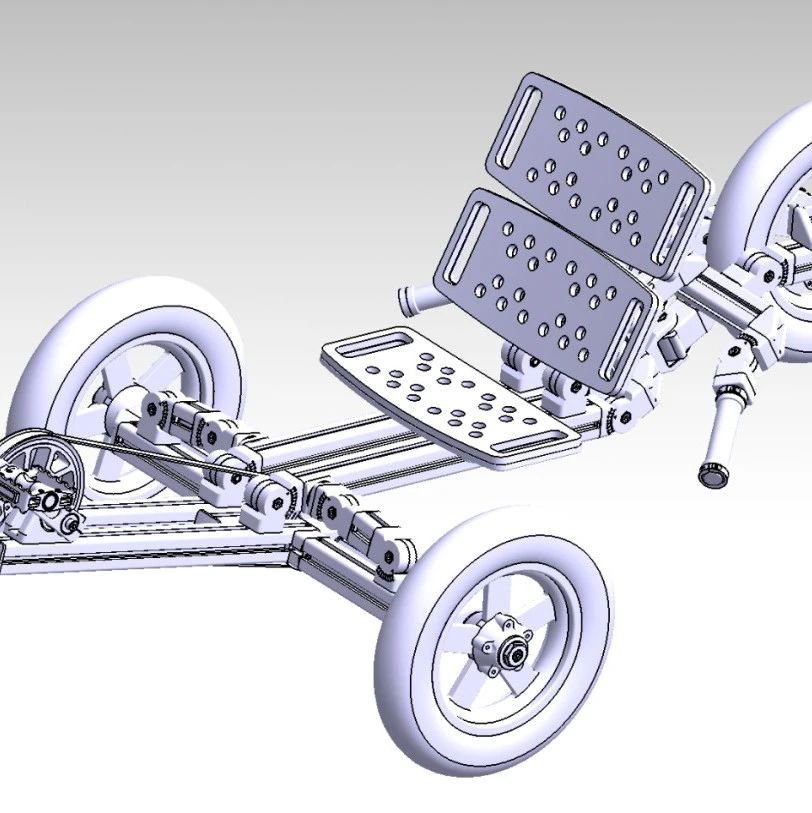 【其他车型】少儿摆动车3D数模图纸 STEP格式