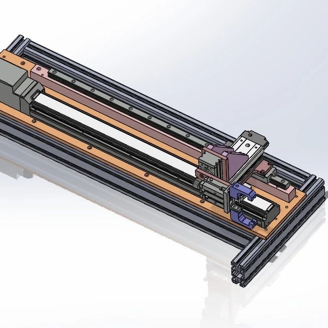 【工程机械】Loading Unloading Mechanism气动装卸载机构3D数模图纸