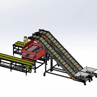 【非标数模】皮衣自动整形平烫生产线3D数模图纸 Solidworks17设计