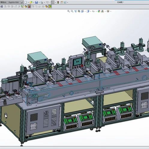 【非标数模】线束点锡及焊接设备3D数模图纸 Solidworks21设计 附STEP