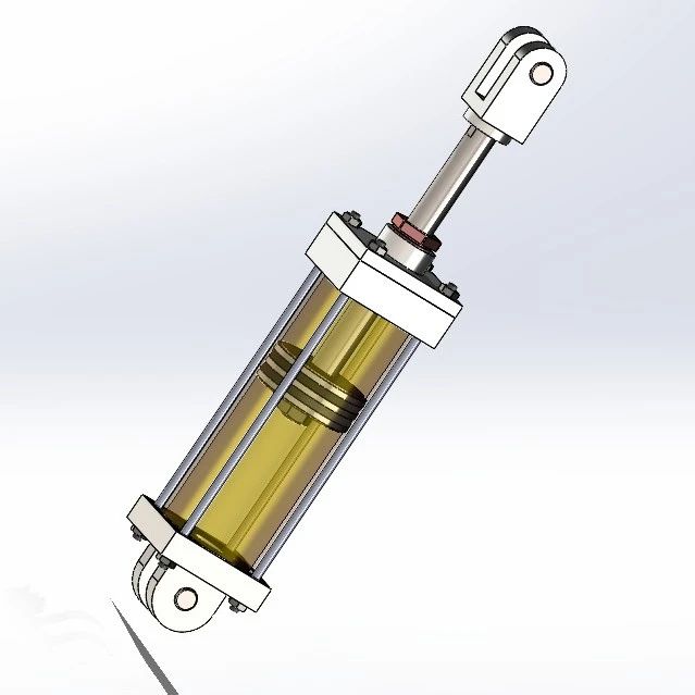 【泵缸阀杆】hydraulic piston pump活塞泵液压泵3D数模图纸