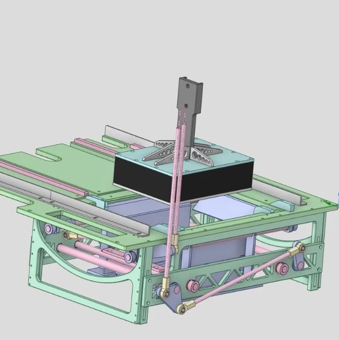 【工程机械】tray former托盘折叠投递器3D数模图纸 STP格式