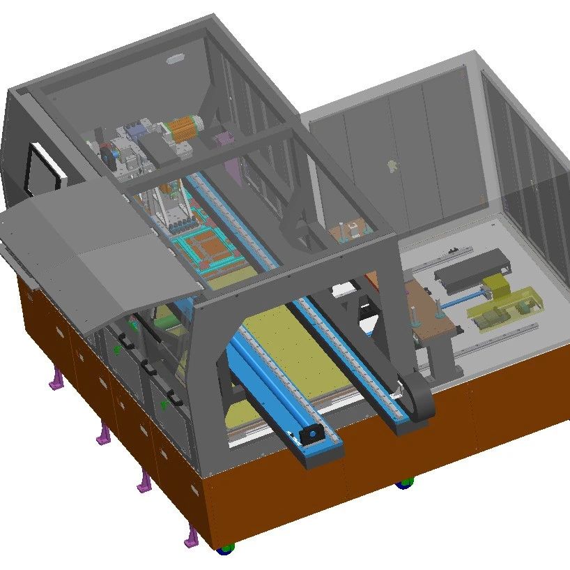 【非标数模】显示屏铝箔片平面度检测3D数模图纸 Solidworks20设计