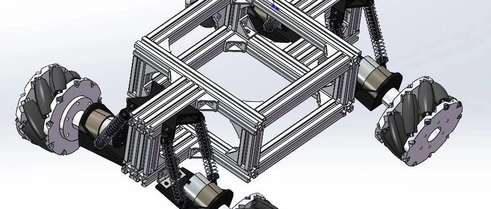 【其他车型】纳姆轮减震悬挂底盘3D数模图纸 Solidworks设计 附step