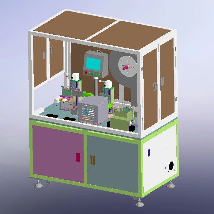 【非标数模】连接器凸轮插针设备3D数模图纸 Solidworks20设计