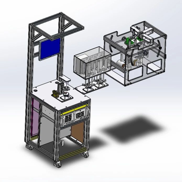 【非标数模】耐久测试台3D数模图纸 Solidworks20设计